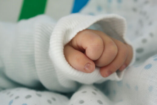 infant hand